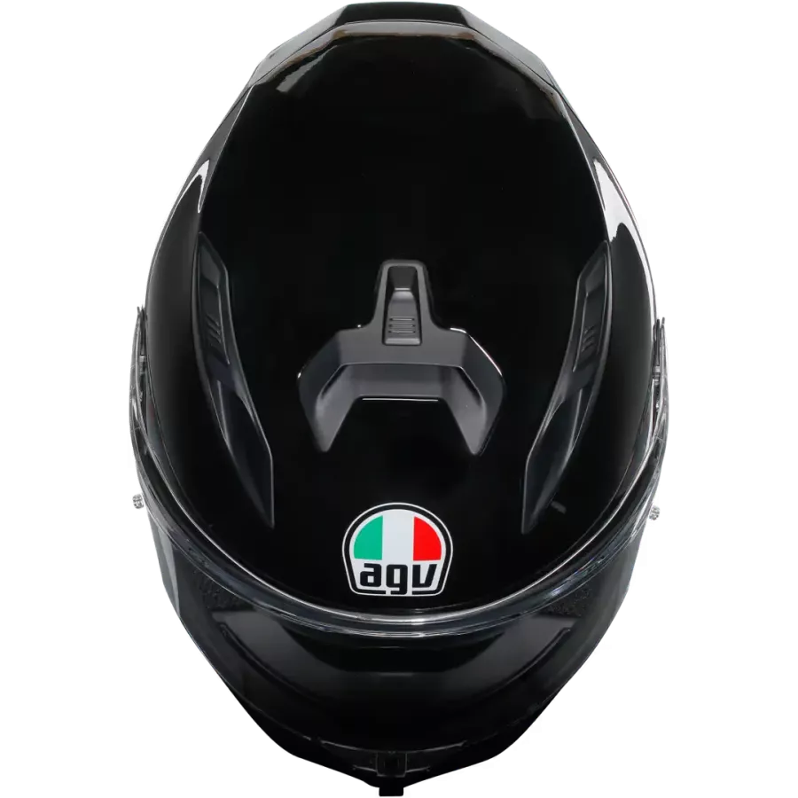Casque intégral AGV K7 Mono noir brillant degriffbike.ch