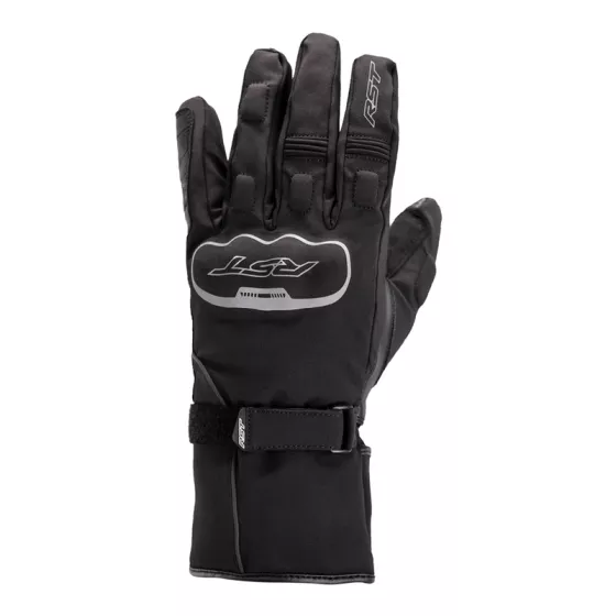 RST Axiom Waterproof Handschuhe Textil/Leder, Schwarz