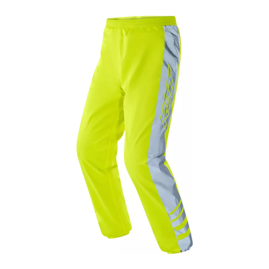 Pantalon de pluie réfléchissant RST Flo-Rider Waterproof - Jaune fluo degriffbike.ch