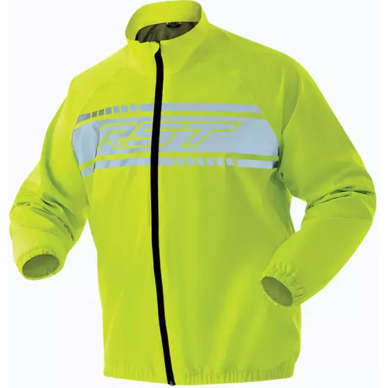 Wasserdichte reflektierende Regenjacke RST Flo-Rider Waterproof - Leuchtgelb degriffbike.ch