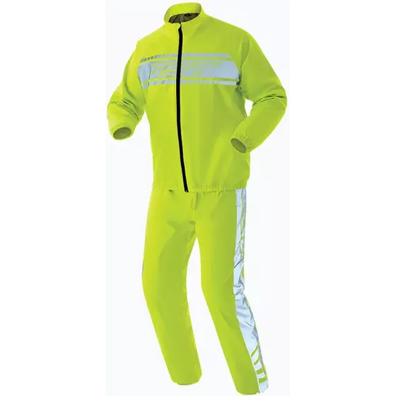 Veste de pluie réfléchissante RST Flo-Rider Waterproof - Jaune fluo degriffike.ch