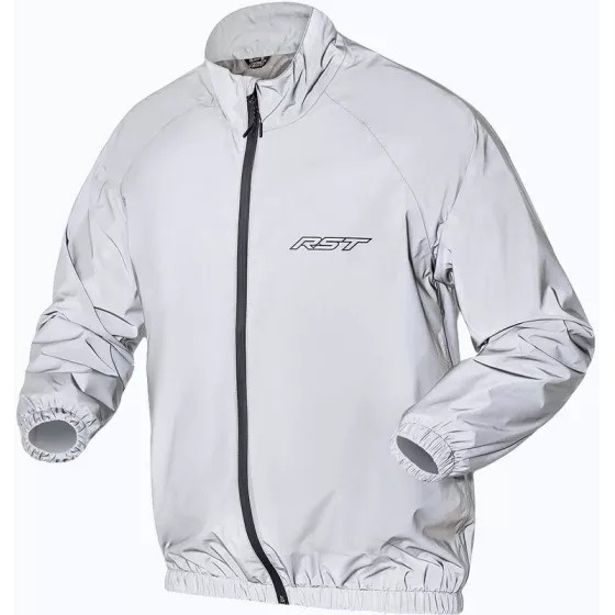 Veste de pluie réfléchissante RST Night Rider Waterproof argent degriffbike.ch
