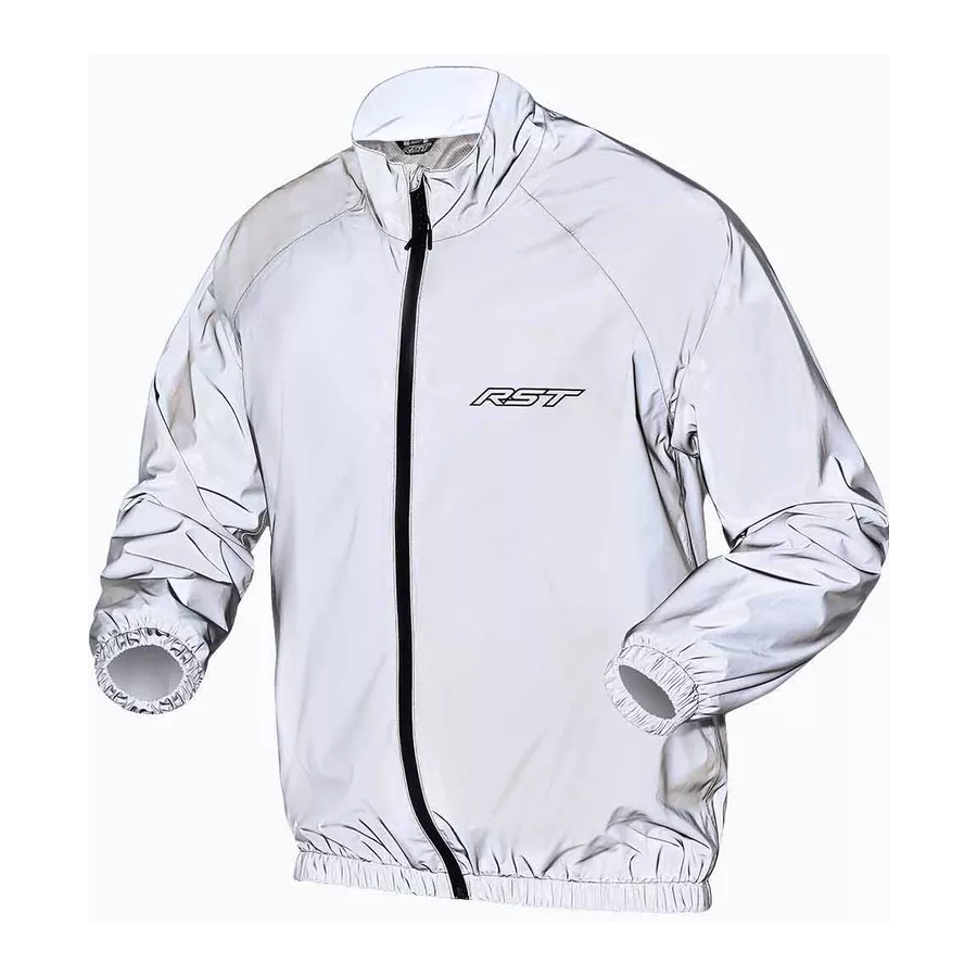 Veste de pluie réfléchissante RST Night Rider Waterproof argent degriffbike.ch
