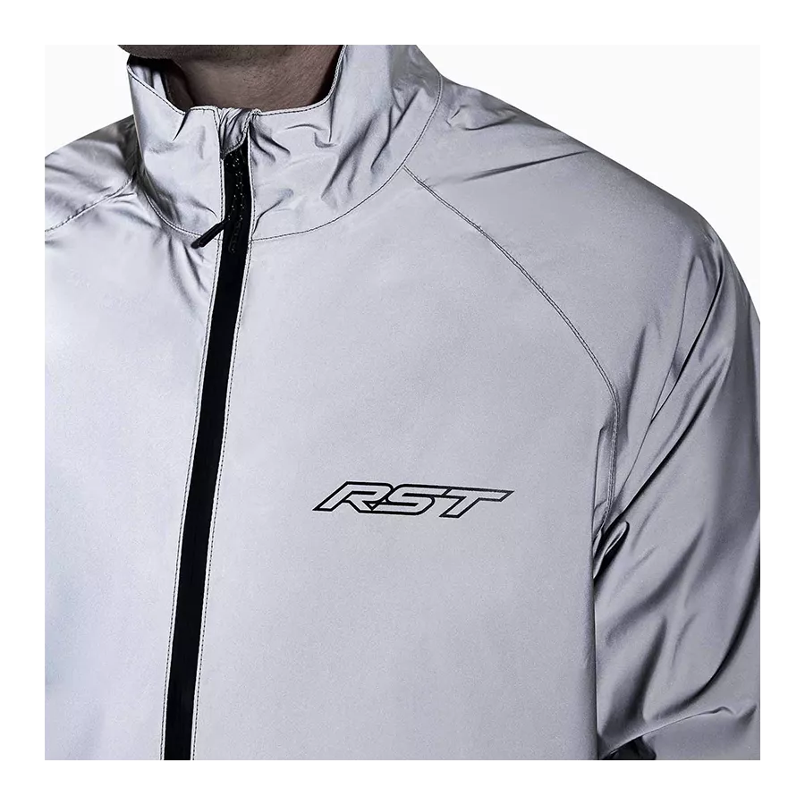 Veste de pluie réfléchissante RST Night Rider Waterproof argent degriffbike.ch