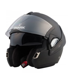 Casque moto modulable SHARK EVOLINE S3 NOIR MAT chez Degriffbike