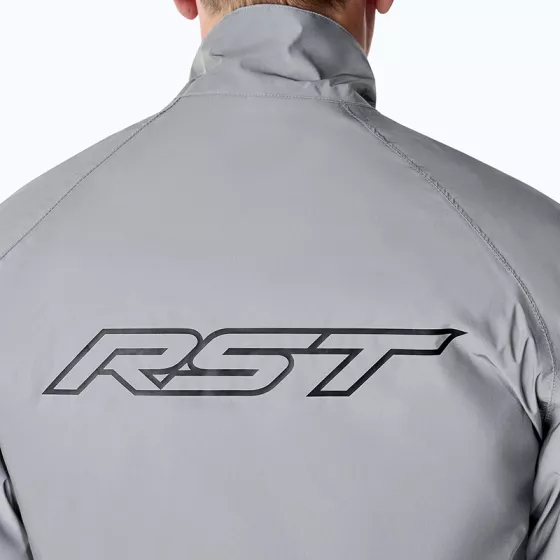 Veste de pluie réfléchissante RST Night Rider Waterproof argent degriffbike.ch