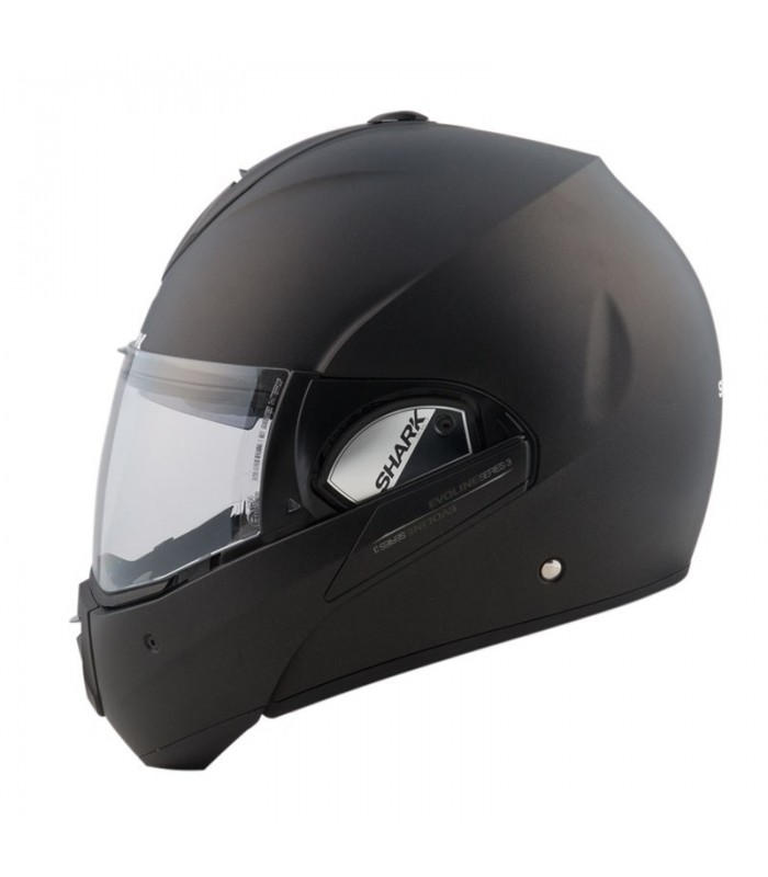 Casque moto modulable SHARK EVOLINE S3 NOIR MAT chez Degriffbike