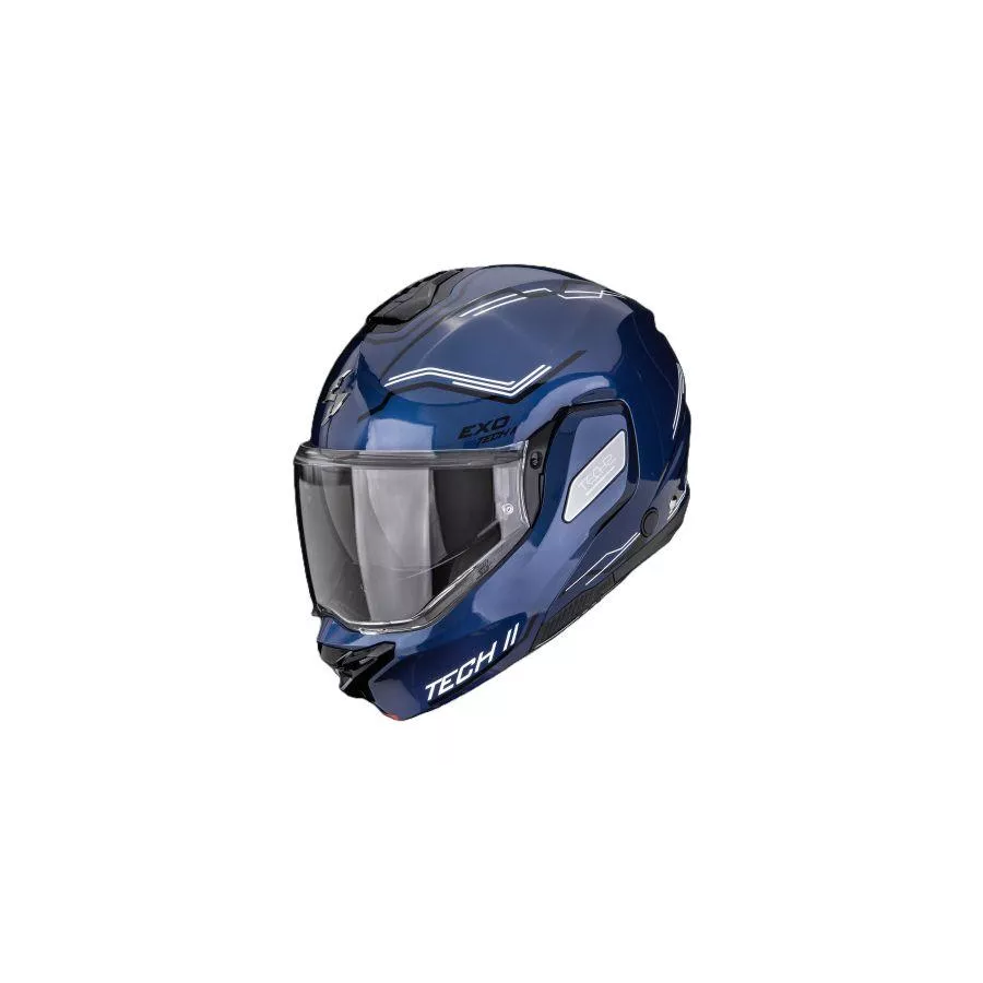 SCORPION EXO-TECH II DASH Noir mat-Argent-Rouge degriffbike.ch