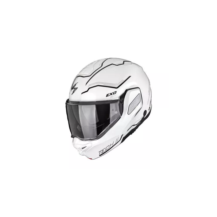 SCORPION EXO-TECH II DASH Noir mat-Argent-Rouge degriffbike.ch