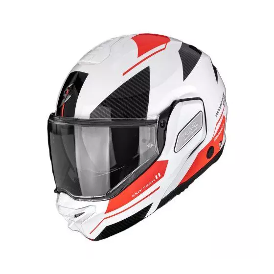 SCORPION EXO-TECH II VOID Weiss-Silber-Rot