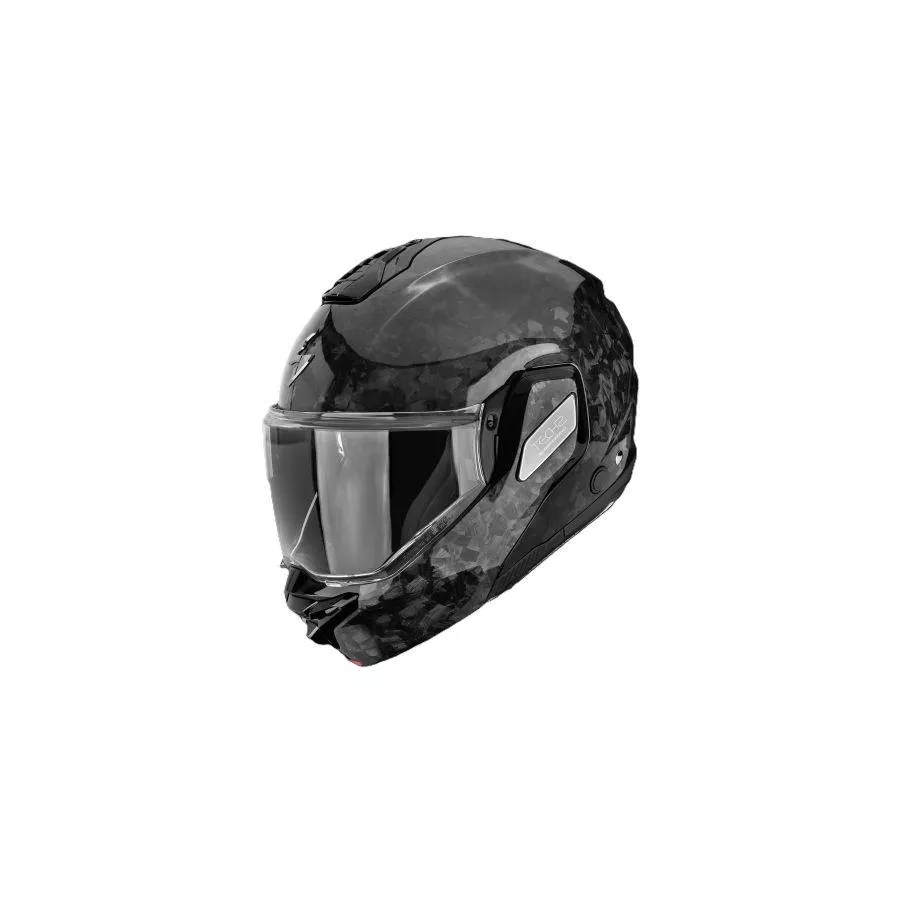 Casque Modulable SCORPION EXO-TECH II CARBON ONYX (ECE 22-06) noir degriffbike.ch