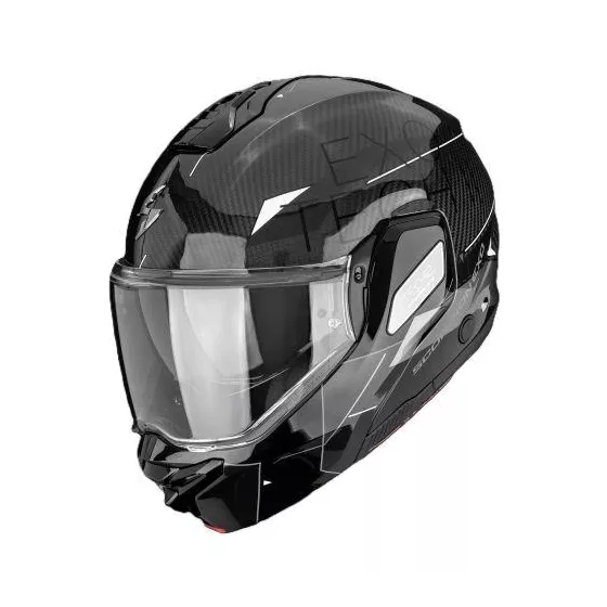 Modularer Helm SCORPION EXO-TECH II CARBON VIATOR (ECE 22-06)
