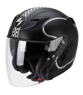 Casque moto jet SCORPION EXO-220 BIXBY moins cher chez Degriffbike