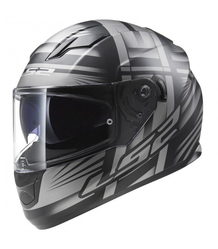 Casque intégral LS2 FF320 STREAM TITAN GUN moins cher chez Degriffbike