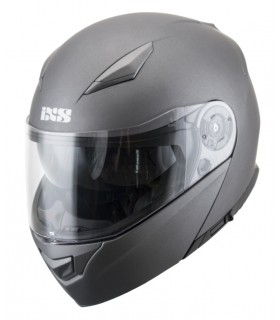 casque modulable Ixs 300 1.0 titan mat - degriffbike.ch