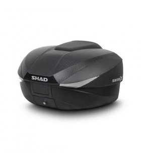 Top case SHAD 58X expendable 46-58L look-carbone (platine incluse) 
