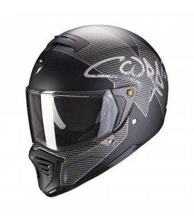 casque intégral Scorpion Exo-HX1 taktic argent mat - degriffbike.ch