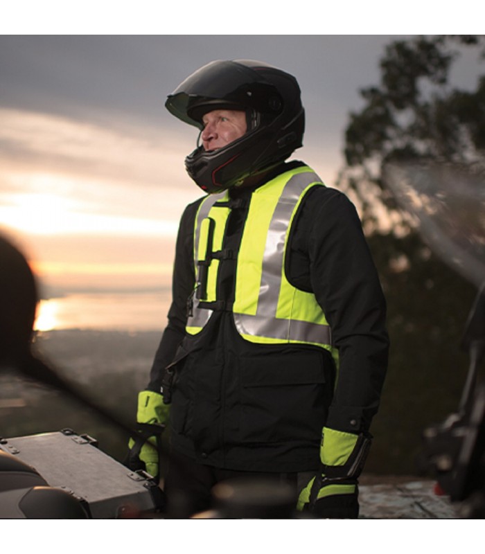 Gilet airbag Helite Airnest Turtle HV 2.0 - degriffbike.ch