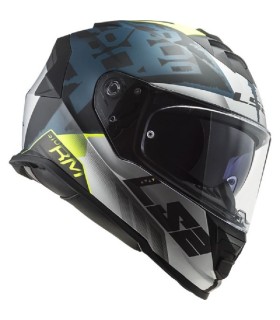 casque intégral ls2 ff800 storm sprinter noir mat argent - degriffbike.ch