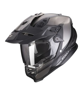 casque moto intégral Scorpion Adventure ADF-9000 Trail noir mat gris - degriffbike.ch
