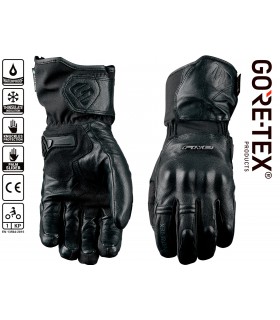 Gants moto chauffant HG3 WOMAN WP FIVE GLOVES - NOIR