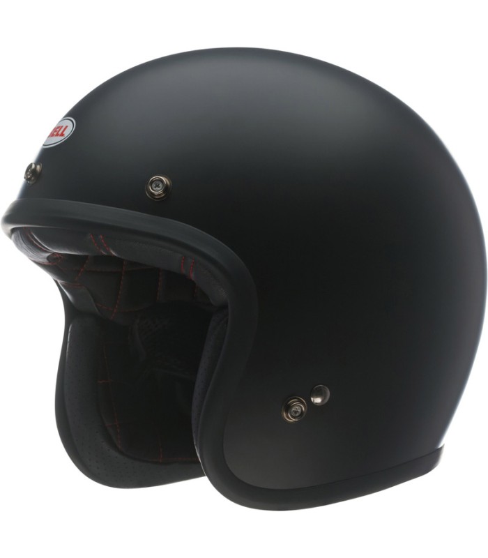 casque jet bell custom 500 blanc - degriffbike.ch