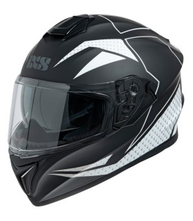 casque intégral Ixs 216 2.0 noir mat blanc - degriffbike.ch