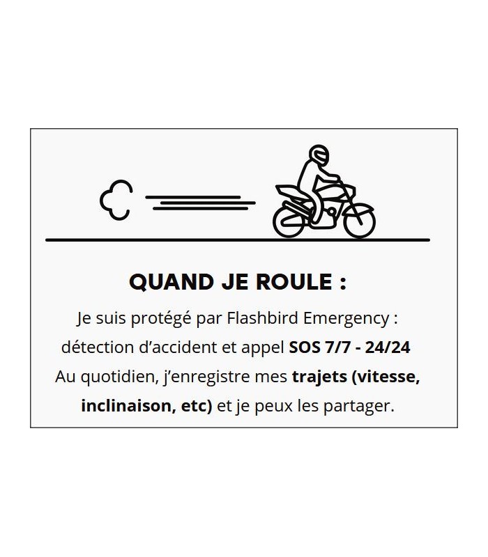 Traceur antivol GPS Pegase Flashbird - degriffbike.ch