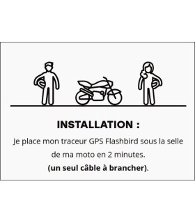 Pegase Flashbird GPS Diebstahlschutz Tracker - degriffbike.ch