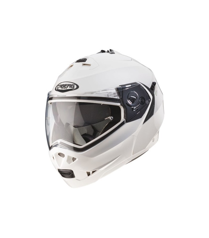 Casque modulable caberg duke 2 blanc  - degriffbike.ch