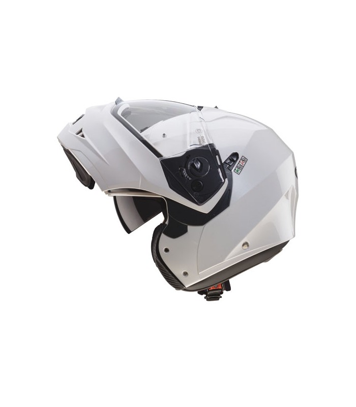 Casque modulable caberg duke 2 blanc  - degriffbike.ch