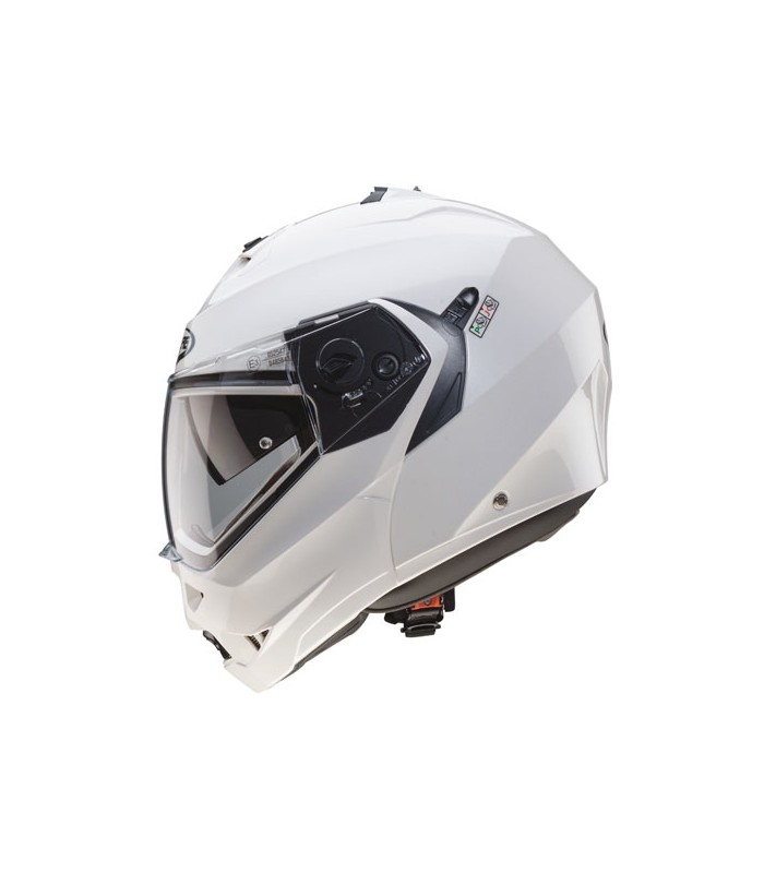 Casque modulable caberg duke 2 blanc  - degriffbike.ch