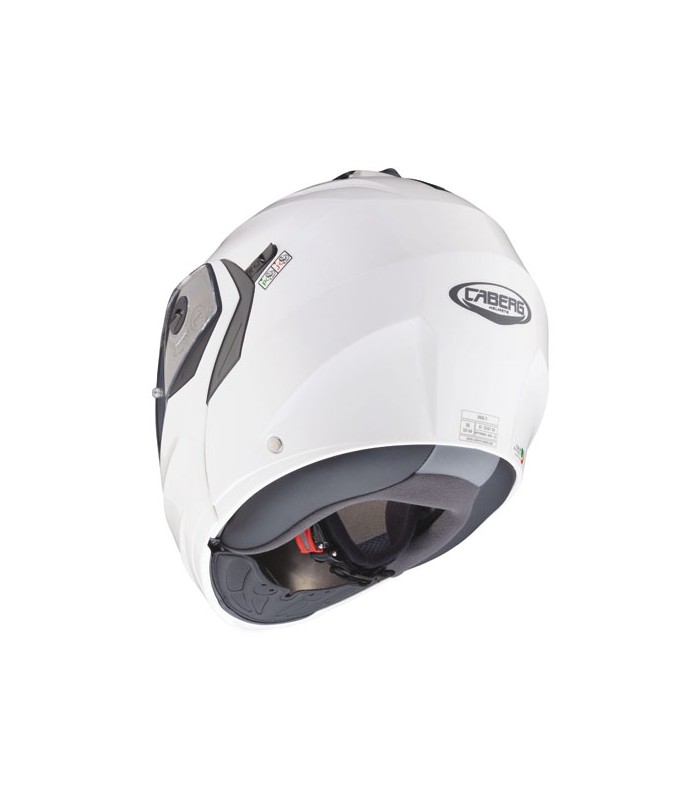 Casque modulable caberg duke 2 blanc  - degriffbike.ch
