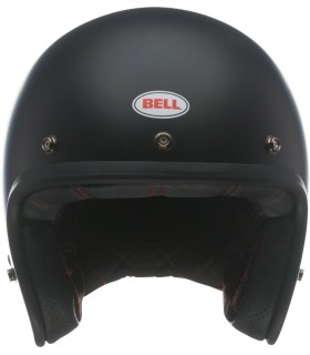 casque jet bell custom 500 vintage noir mat - degriffbike.ch