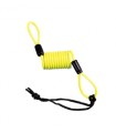 Câble jaune fluo Bike It pour bloque disque de frein