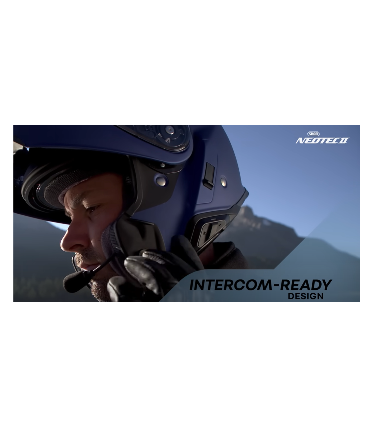 casque shoei modulable