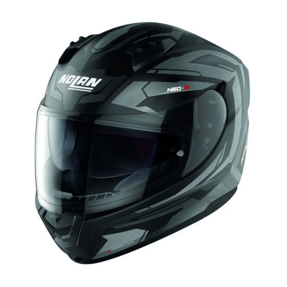 Casque intégral Nolan N60-6 Anchor (Noir Mat) - degriffbike.ch