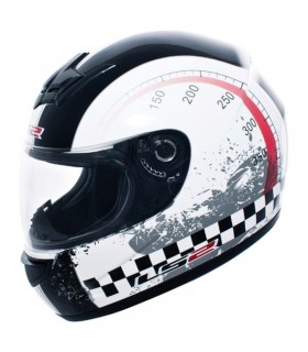 Casque LS2 FF350 Chrono Blanc - Chez Degriffbike