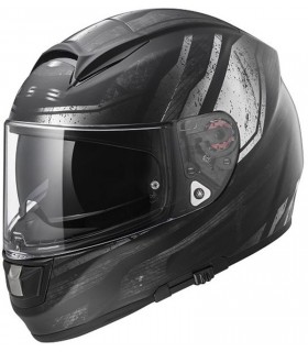 Casque LS2 FF397 Vector Razor Noir Mat