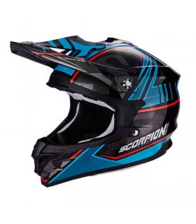 Casque tout terrain SCORPION VX-15 EVO AIR MIRAMAR chez Degriffbike