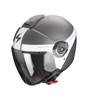 SCORPION EXO-CITY II SHORT Jethelm Matt Grau-Weiß (ECE22.06)