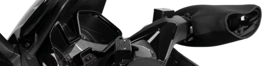 Manchons de guidon – Protection hiver moto & scooter