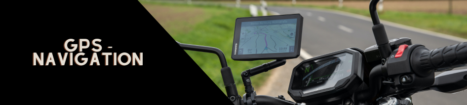 Motorrad-GPS, um Ihrer Route sicher zu folgen