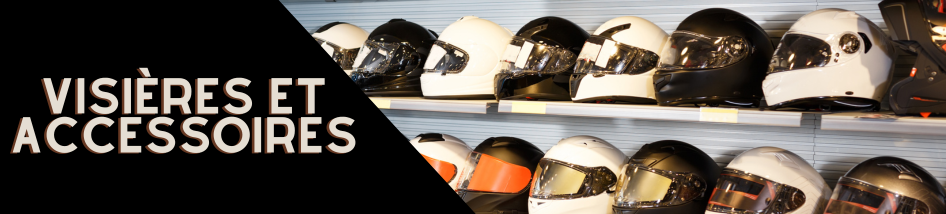 Visières et accessoires de casque moto: Pièces détachées de qualité