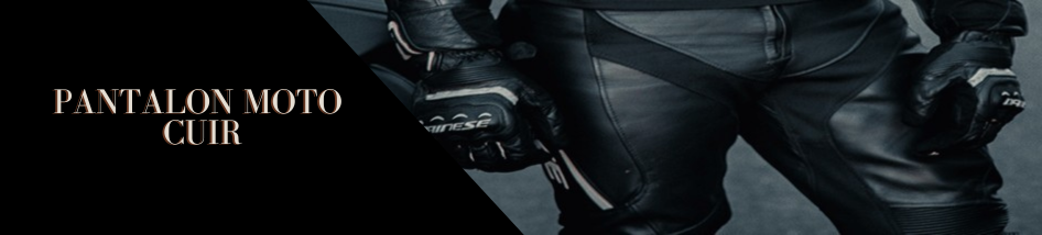 Herren-Motorradhose aus Leder für besseren Schutz auf dem Motorrad