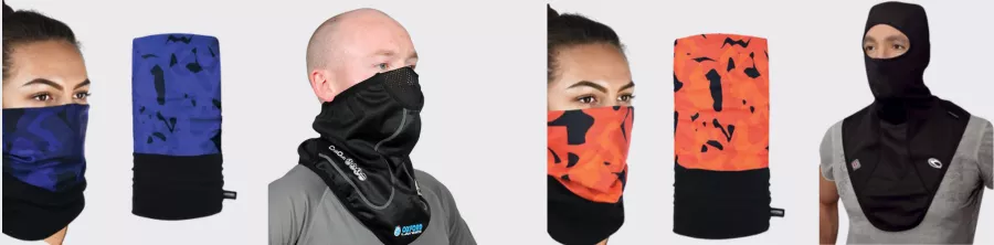 Tours de cou, cagoules & plastrons moto : protégez-vous