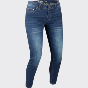 Jeans moto femme