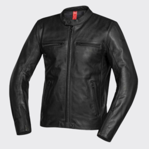 Veste moto cuir homme