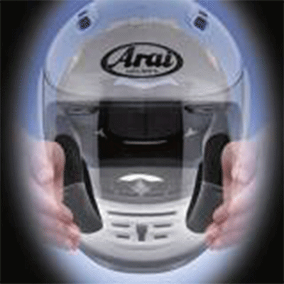 systeme de contour facial casque arai