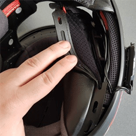 Pack casque moto équipé avec intercom
